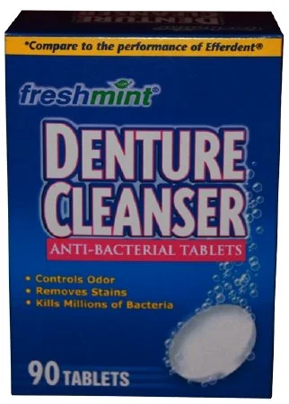 Freshmint 2,160-Count Denture Cleanser Tablets