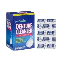 Freshmint 90-Count Denture Cleanser Tablets