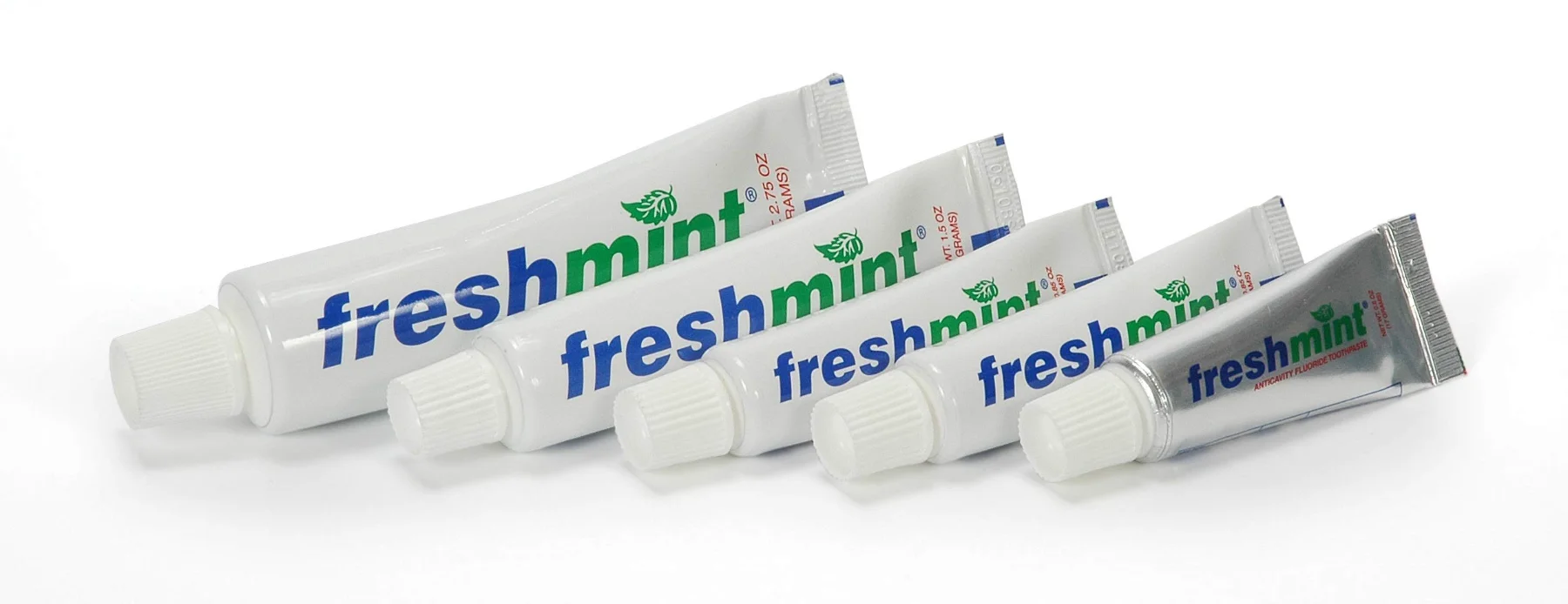 Freshmint 144-Count Anticavity Fluoride Toothpaste, 0.6 oz, White Tube, another view