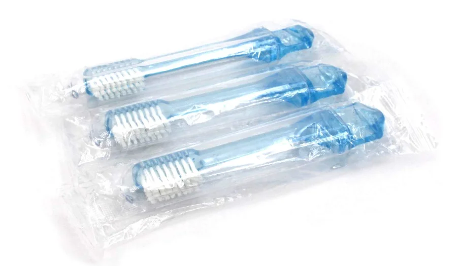 Freshmint 100-Count Collapsible Travel Toothbrush, another view